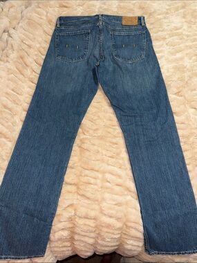 Polo by Ralph Lauren Straight-Leg Mid Blue Jeans